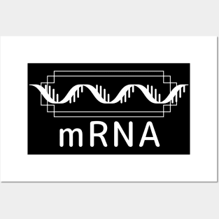 mRNA, Messenger RNA Posters and Art